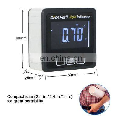 SHAHE IP65 Digital Inclinometer With Magnetic Digital Level Box With Backlight Digital Protractor photo-4