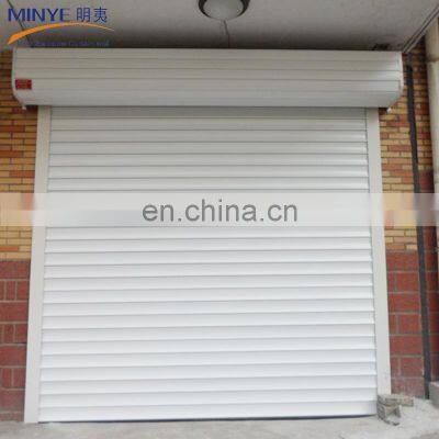 Aluminum Roll Up Door Opener Garage Door Factory Price With Motor