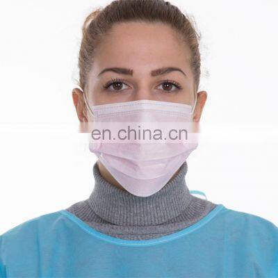 Medical Type IIR Face Mask  Non-woven Disposable Surgical Face Mask