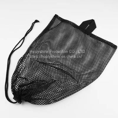 Customized Drawstring Mesh Bag Washable Mesh Bag Storage Bag Reusable Drawstring Bag