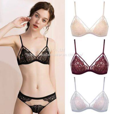 Womens Ladeis Sexy Lingeier Bar Set Lace Underwear photo-3