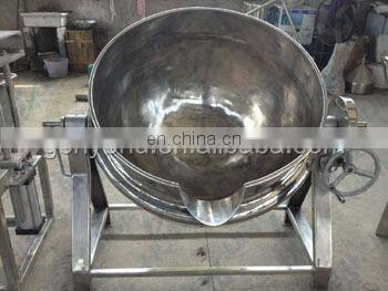 Industrial Electric Food Jacket Kettle With Agitator photo-5