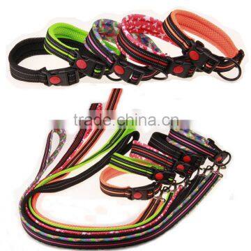 top quality wholesale puppy collars and pet leash for dog