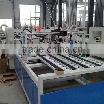 corrugated carton box gluer machine