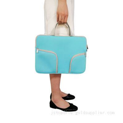 Portable Business Travelling Bags 13 14 15 Inch Neoprene Laptop Case Sleeves photo-4