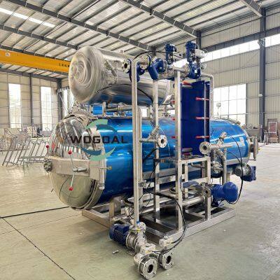 Food Processing Industrial Autoclave Canned Pouches Food Sterilization Kettle