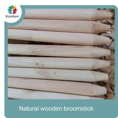 Shovel Handle Broomstick Factory Wholesale High Quality Varnish Broom Handles Broomstick