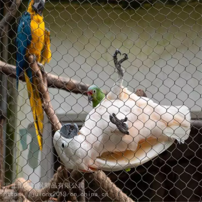 Aviary Mesh / Stainless Steel Rope Net / Bird Cage Netting