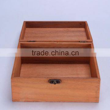 High End Wooden Box With Hot Stamping Logo,wooden Storage Box,gift Box Design photo-3