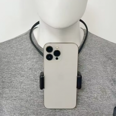 Cycling Neck Harness Phone Bracket Live Streaming Action & Sports Camera Mount Collar Style Neck Hanging Bracket photo-4