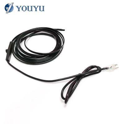 Câble chauffant auto-régulateur le plus vendu 120 240v pour chauffage par le sol, câbles de traçage chauffant électrique automatique