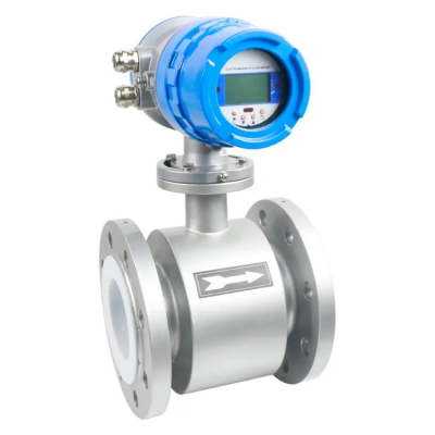 CE Kyue Digital Water Wastewater Flow Meter 4-20ma Rs485 Hart Electromagnetic Flowmeter DN50