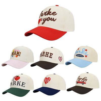 Выкройка из 100% хлопка, шестипанельная бейсбольная кепка, унисекс, с регулируемым размером