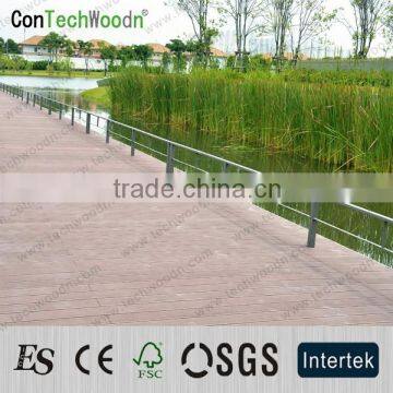 Special design outdoor garden decking used composite decking