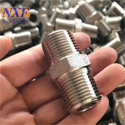 NXF UNS N10276 2.4819/NiMo16Cr15W/C276 OD DN15-1200 Nickel Alloy Forged Fitting Reducing/Straight Hexagonal Nipple