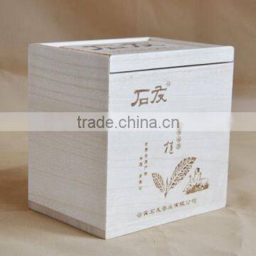 Fancy Wooden Tea Cardboard Packaging Box