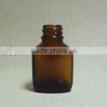 10ml flat amber glass Pharmaceutical bottle