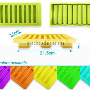 8 Cavity Flexible Silicone Strip Ice Cube Tray Ball Ice Cube Tray Diamond Ice Cube Maker