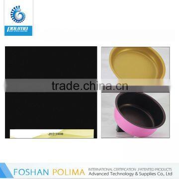 Foshan Polima High Standard Hardness Good Abrasive Resistance Double-layer Non-stick Waterproof Coating for Cookware photo-3