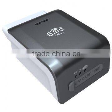 OBDII GPS tracker, Remote Diagnose,Plug-and-use , crash alarm,faul&fuel consumption analysis