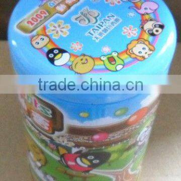 Dongguan airtight candy round tin can set collection