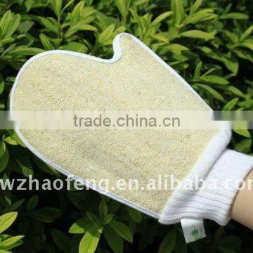 2016 Thumb loofah scrub bath mitt