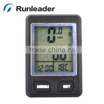 Multifunction Waterproof LED Display Cycling Bicycle Bike Computer Odometer Velometer Speedometer Wholesale photo-2
