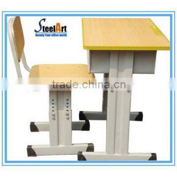 China OEM&ODM steel student desk and chair