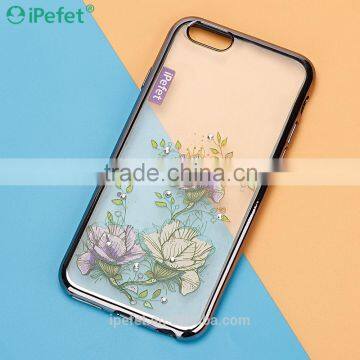 TPU plating case for iPhone 6 ,for iPhone 6 case tpu electroplated