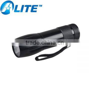 2016 Hot Sell UV Light 380-385nm Wavelength 5W Cheaper UV Flashlight