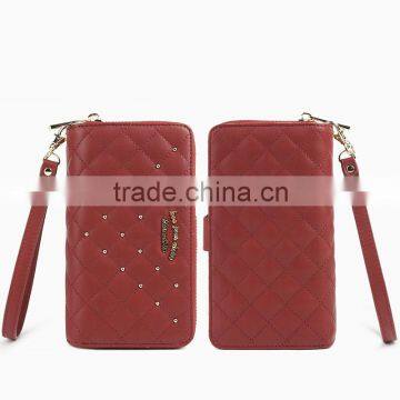 New arrival women wallet purse mobile phone wallet case for women