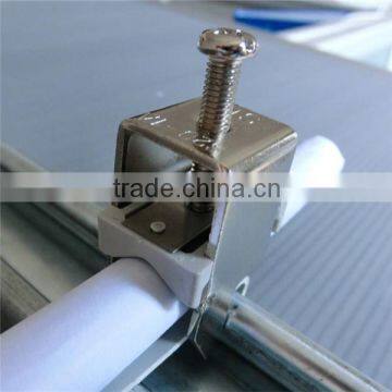 One-hand installation pipe joint clamp fashion steel clamp