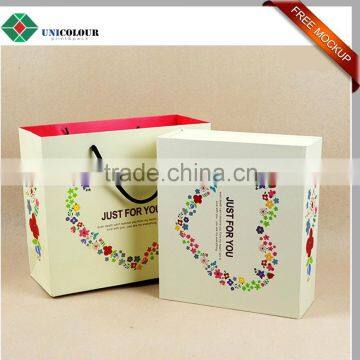 Custom cheap price recyclable paper bags with good quality