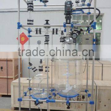 100L Customized Glass Reactor for Distillation and Reflux photo-3