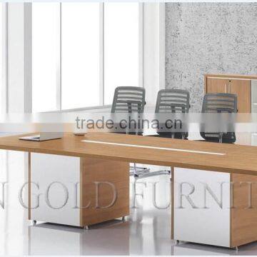 Rectangular Wooden Melamine Boardroom Meeting Table (SZ-MT080) photo-6