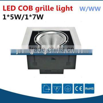 Factory price super bright 4000k-4500k ar80 cob grille led downlight spot light 14W 10W