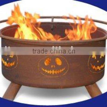 garden Jack O Lanterns fire pits