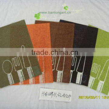 recycled wholesale cheap custom disposable paper placemat printing for tableware