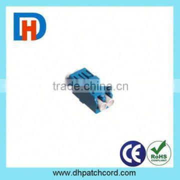 LC/UPC Singlemode Duplex fiber adaptor for Telecommunication