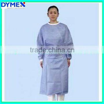 Nonwoven Disposable Surgical Isolation Gown for Hospital/Surgical Medical Sterile Gown Free Size