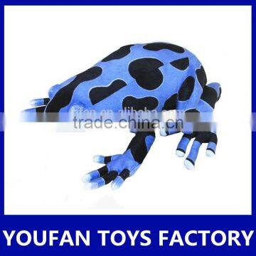 yiwu toys stuffed plush land animal frog