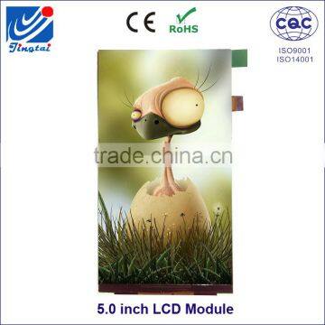 Factory Supply 5.0 inch Sunlight Readable (High Bright) lcd Display Modules for Indusry Use