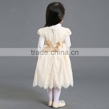 Wholesale Best-selling Short Sleeve Embroidery Lace Clothes Girls Fancy Dress photo-2