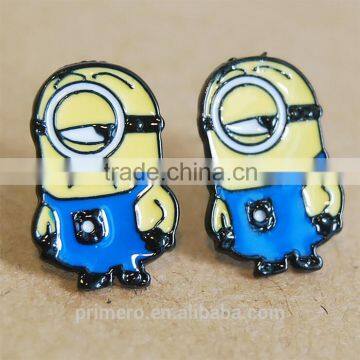 Cartoon Despicable Me Earrings Piercing Ear Stud Batman SpiderMan Iron Man photo-5