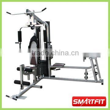 factory price customized fitness gym equipment multi station home gym with protecting net cover