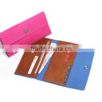 Top quality Felt wallet for promotion