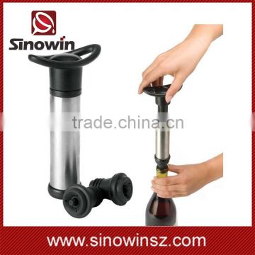 Amazon hot sell stainless steel saver wine pump for wine