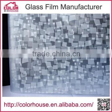 pvc decorative glass film window film for building glass