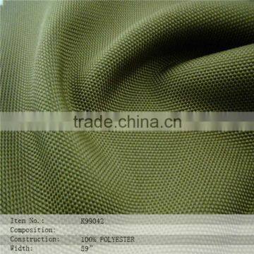 100% Polyester oxford coated fabric for bag