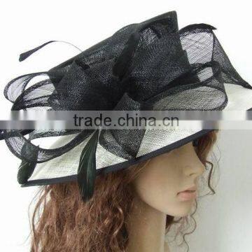 Hat making sinamay/sinamay hat/church hat